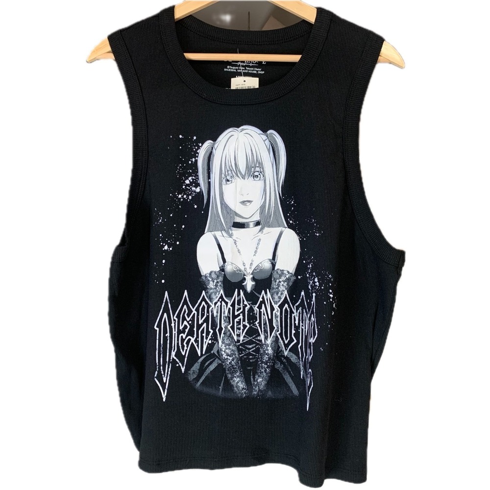 NWT Hot Topic Death Note Misa Amane Ribbed Racerback Tank Top Shirt Plus Size 3X